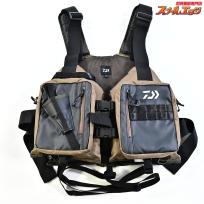 【ダイワ】 ライトフロートゲームベスト DF-6425 ブラウンカーキ DAIWA K_100