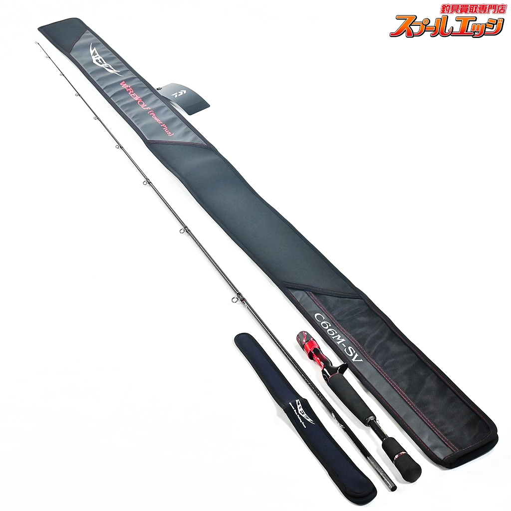 【ダイワ】 22スティーズ C66M-SV ウェアウルフ パワープラス DAIWA STEEZ WEREWOLF Power Plus バス ベイトモデル K_219