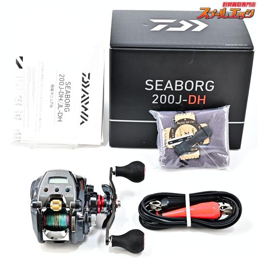 【ダイワ】 20シーボーグ 200J-DH 使用距離19.5km 使用39時間 DAIWA SEABORG