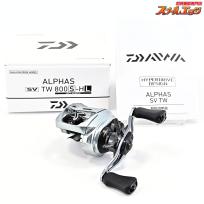 【ダイワ】 22アルファス SV TW 800S-HL シャロースプールモデル DAIWA ALPHAS SHALLOW