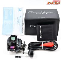 【シマノ】 21フォースマスター 200 使用距離0km 使用0時間 SHIMANO FORCE-MASTER