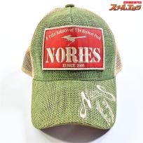 【ノリーズ】 メッシュキャップ09 グリーン NORIES MESH CAP K_060