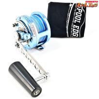 【マミヤOP】 マーフィックス レイトラック BV-4 右ハンドル ブルー 嶋田ハンドル120mmストレートステンレスハンドル6mm厚装着 Mamiya-OP MARFIX LAYTRACK