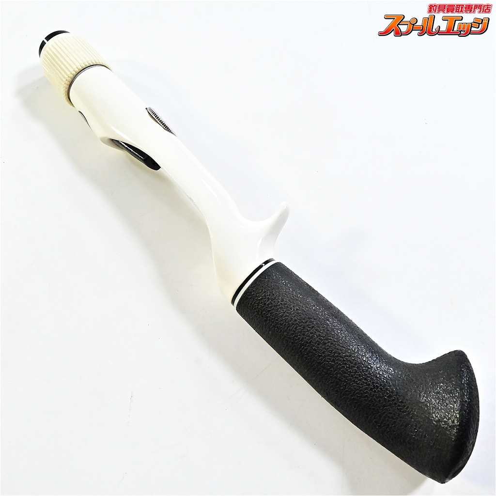 【ルー】 スピードフィット グリップ チャンピオンフェルール可変アダプター装着 白ホワイト ホワイトハンドル フジ工業 LEW'S K_060