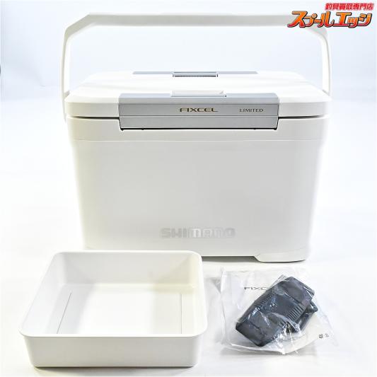 【シマノ】 フィクセル リミテッド NF-222V ホワイト 3面真空パネル 22L クーラーボックス SHIMANO FIXCEL LIMITED K_150