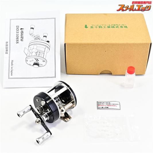 【五十鈴工業】 DD310SSS ダイレクトリール ブラックシルバー ISUZU Black/Silver