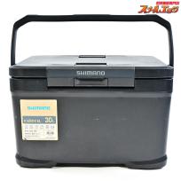 シマノ】 アイスボックス 30L EL NX-230V クーラーボックス チャコール SHIMANO ICEBOX K_100 | スプールエッジネット