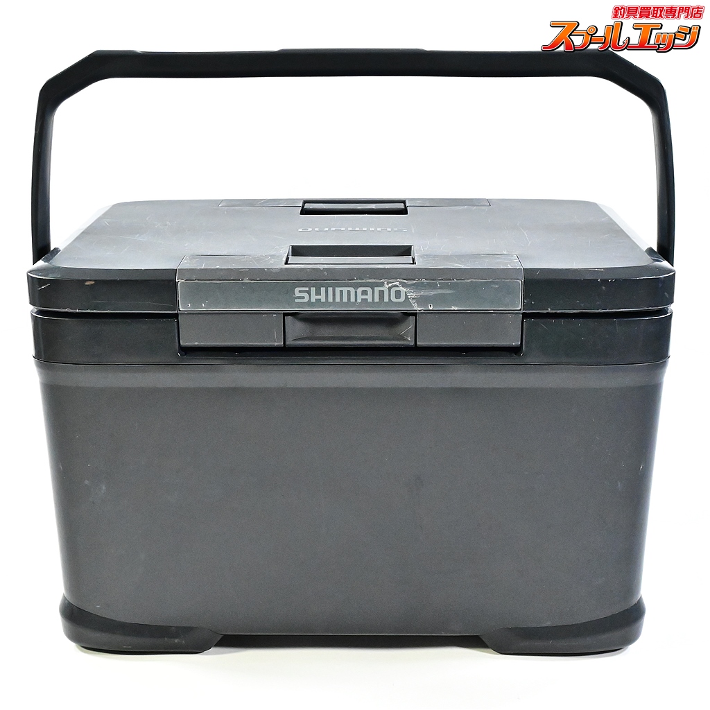 シマノ】 アイスボックス 30L EL NX-230V クーラーボックス チャコール SHIMANO ICEBOX K_100 | スプールエッジネット