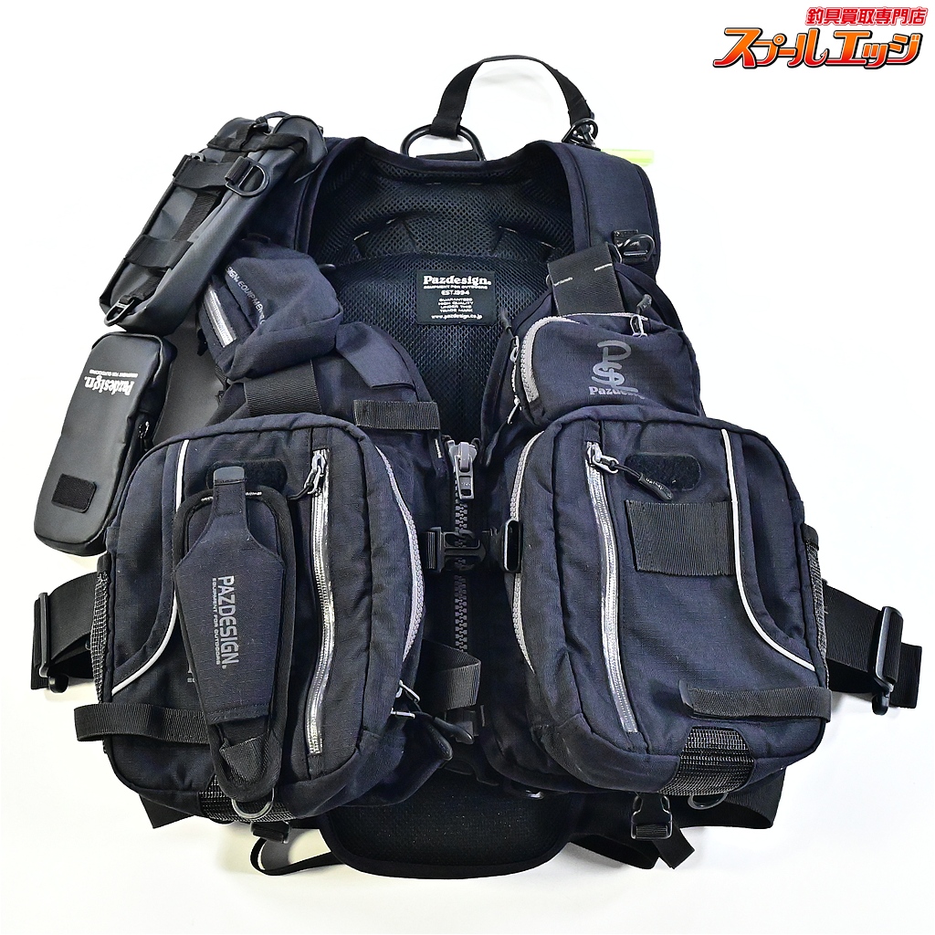 【パズデザイン】 コンプリートIV 4 プラス SLV-028 ブラック ターポリンポーチ付 Pazdesign COMPLETE IV+ K_080