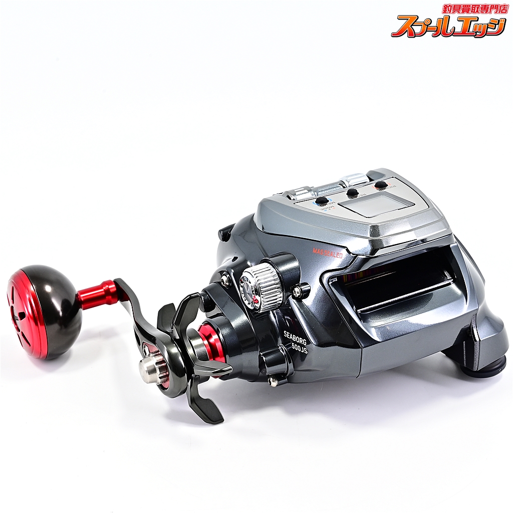 ダイワ】 19シーボーグ 500JS 使用距離0km 使用0時間 未使用PEラインダイニーマ4号500m装着 DAIWA SEABORG |  スプールエッジネット