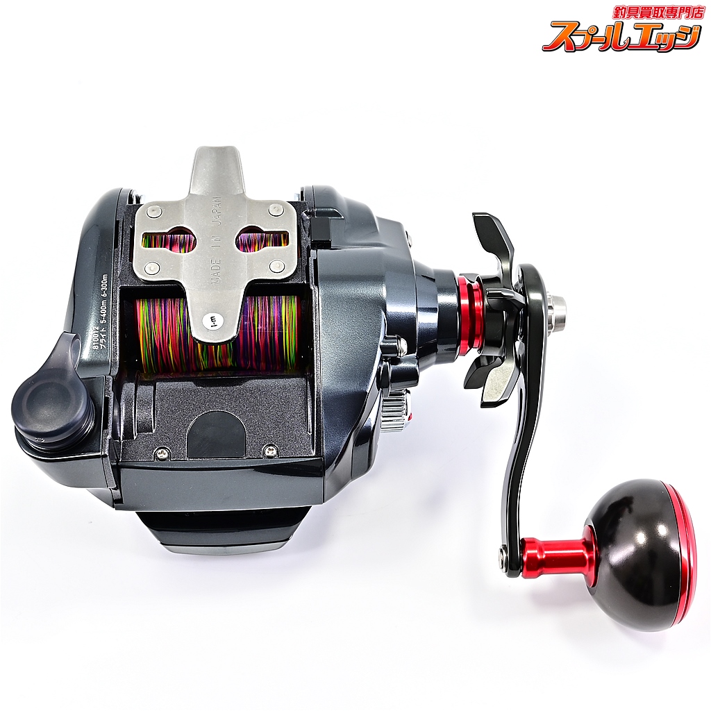 ダイワ】 19シーボーグ 500JS 使用距離0km 使用0時間 未使用PEラインダイニーマ4号500m装着 DAIWA SEABORG |  スプールエッジネット