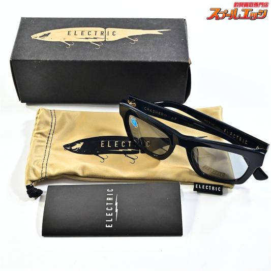 【DRTxエレクトリック】 クラッシャー グロスブラック 偏光サングラス DRTxELECTRIC CRASHER K_060