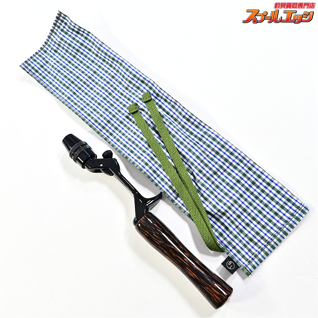 【ブライトリバーxヘッドハンターズ】 チャッカーグリップ ブラック ビンロウジュ BrightliverxHeadz HeadHunters Fishing Club CHUCKER Black K_060